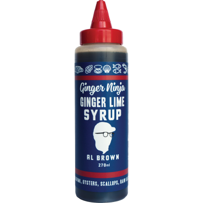 Ginger Ninja (Ginger Lime Syrup) 270ml - Al Brown