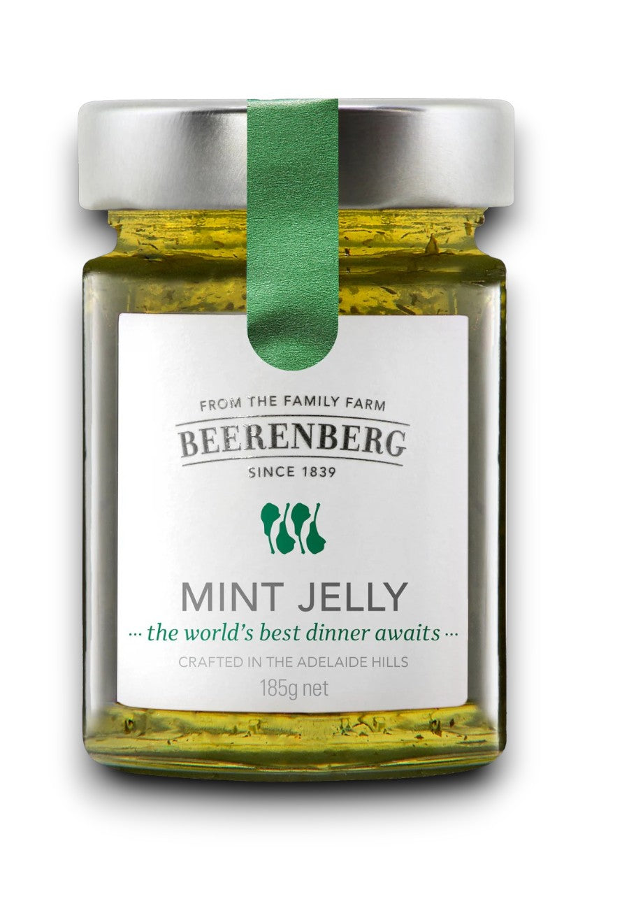 Mint Jelly 185g (Gluten Free. Vegan) - Beerenberg