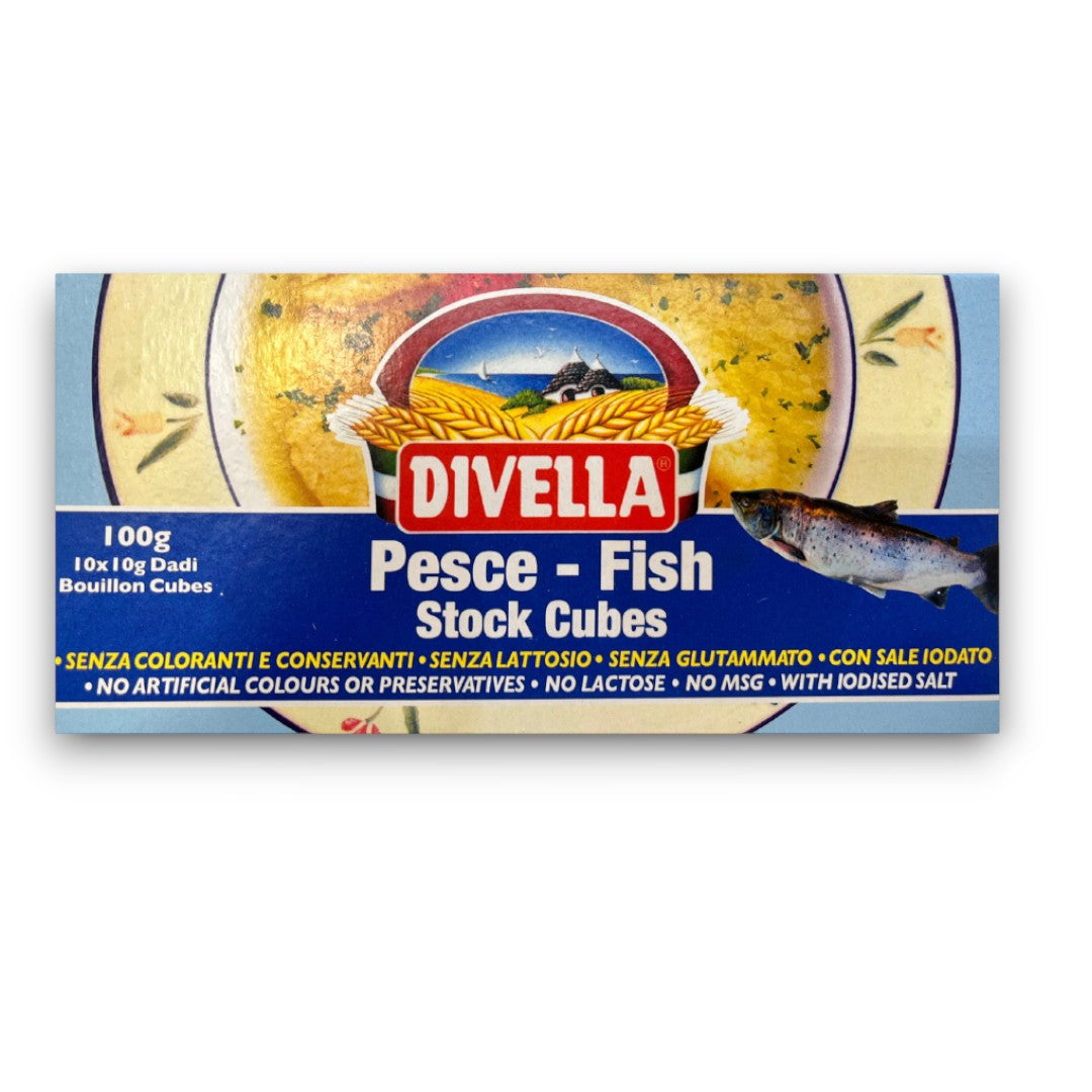 Fish Stock Cubes 100g - Divella