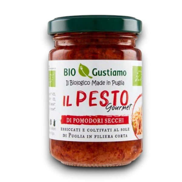 Red Pesto Organic 140g - Bio Gustiamo
