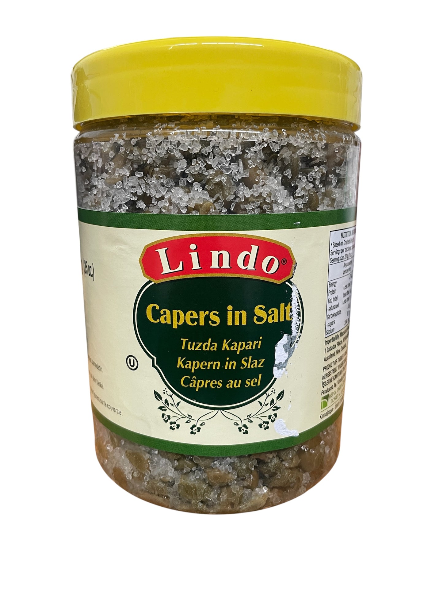 Capers in Salt 1kg - Lindo