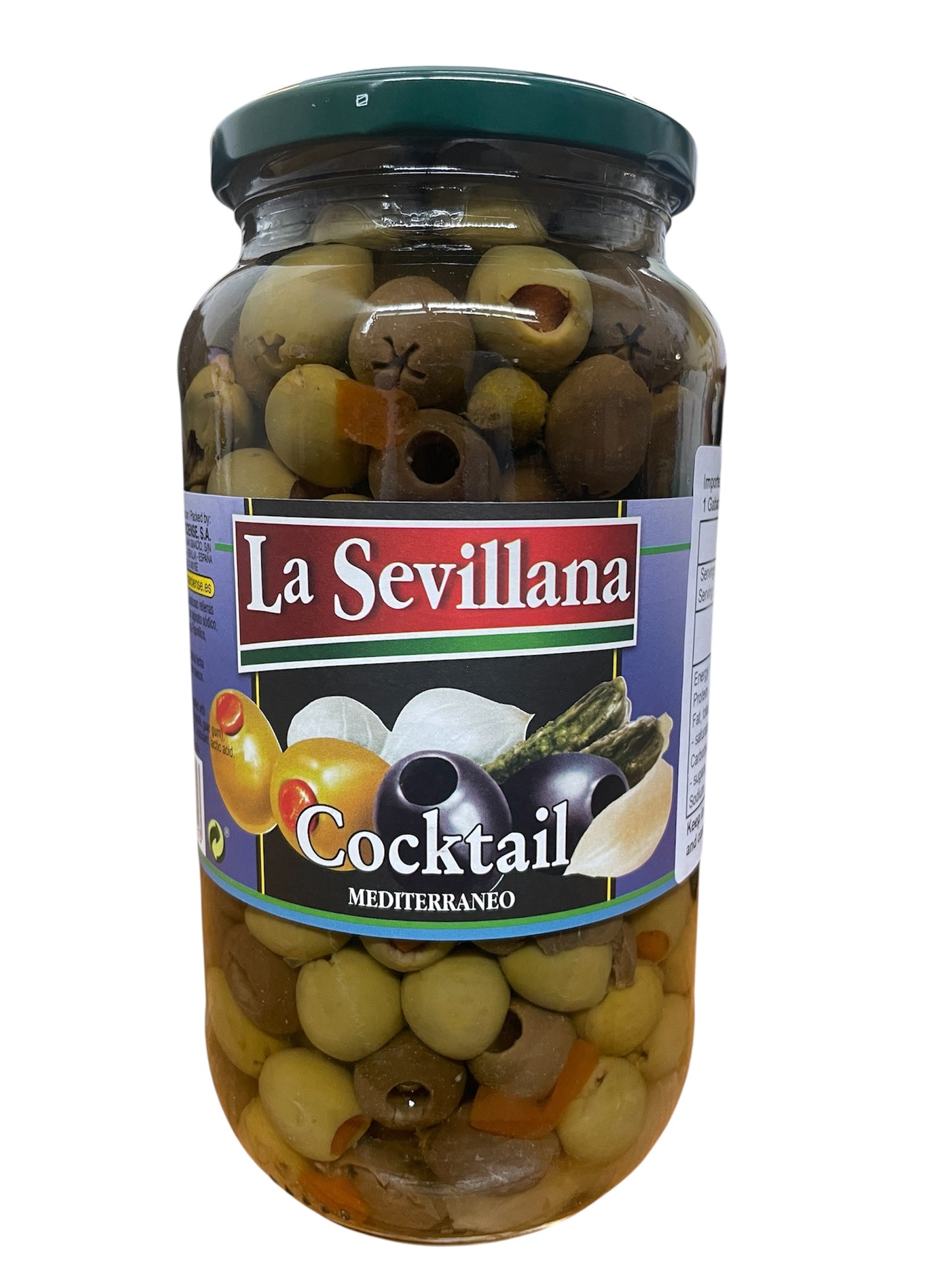 Cocktail Olives 935g - La Sevillana