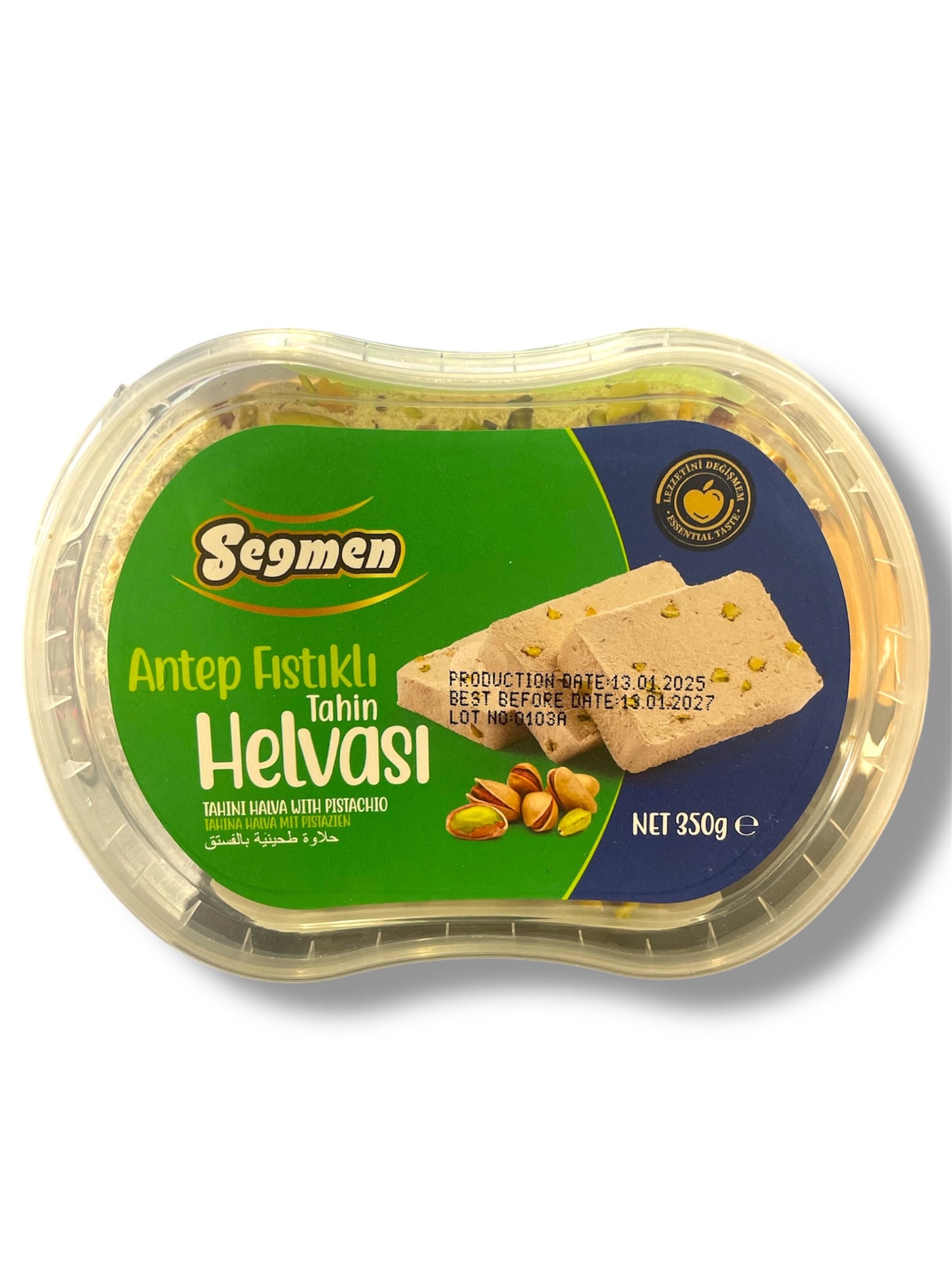 Tahini Halva with Pistachio 350g - Segmen