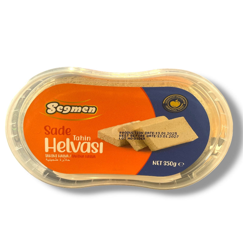 Plain Tahini Halva 350g - Segmen