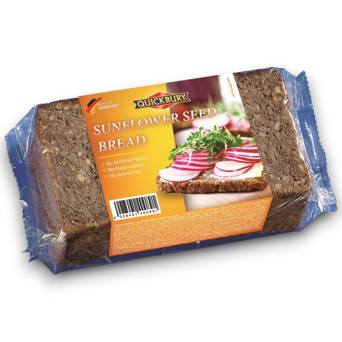 Sunflower Seed Bread 500g - Quickbury