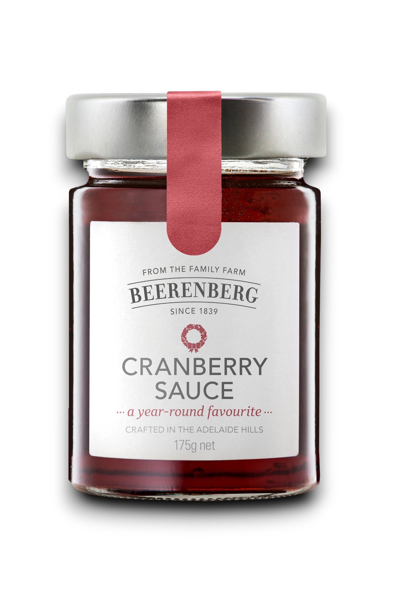 Cranberry Sauce 175g (Gluten Free. Vegan) - Beerenberg