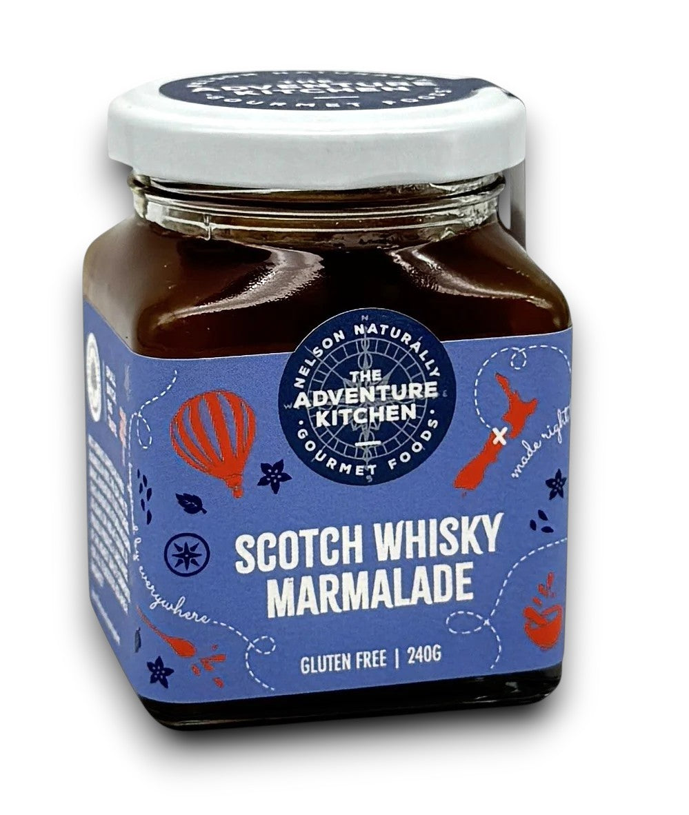 Scotch Whisky Marmalade 240g (Gluten Free) - Nelson Naturally
