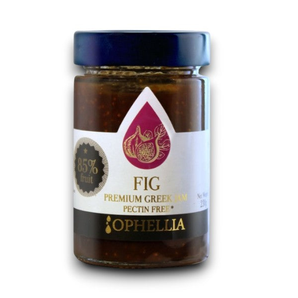 Fig Premium Greek Jam 230g (Pectin Free) - Ophellia