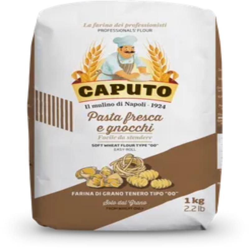 Pasta Fresca e Gnocchi ( Soft Wheat Flour Type 00) 1kg Caputo
