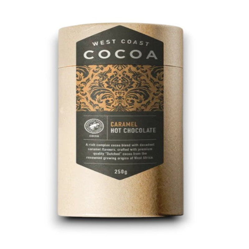Hot Chocolate (Caramel) Gluten & Dairy Free 250g - West Coast Cocoa