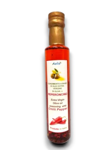Chilli Pepper Infused Extra Virgin Olive Oil 250ml - Aolio