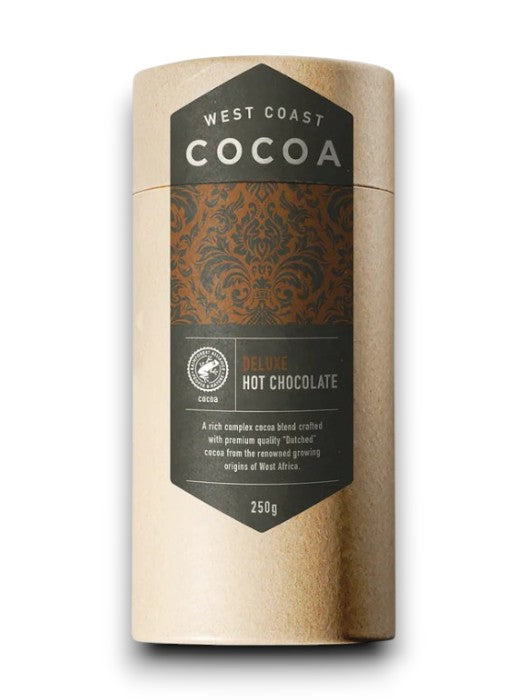 Hot Chocolate (Deluxe) Gluten & Dairy Free 250g - West Coast Cocoa