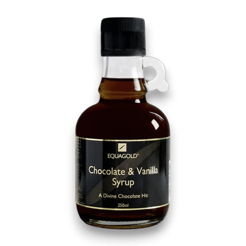 Chocolate & Vanilla Syrup 250ml - Equagold