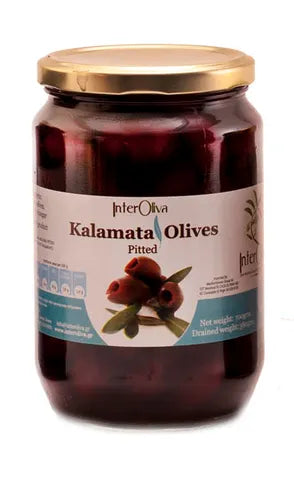 Kalamata Olives Pitted 700g - Interoliva