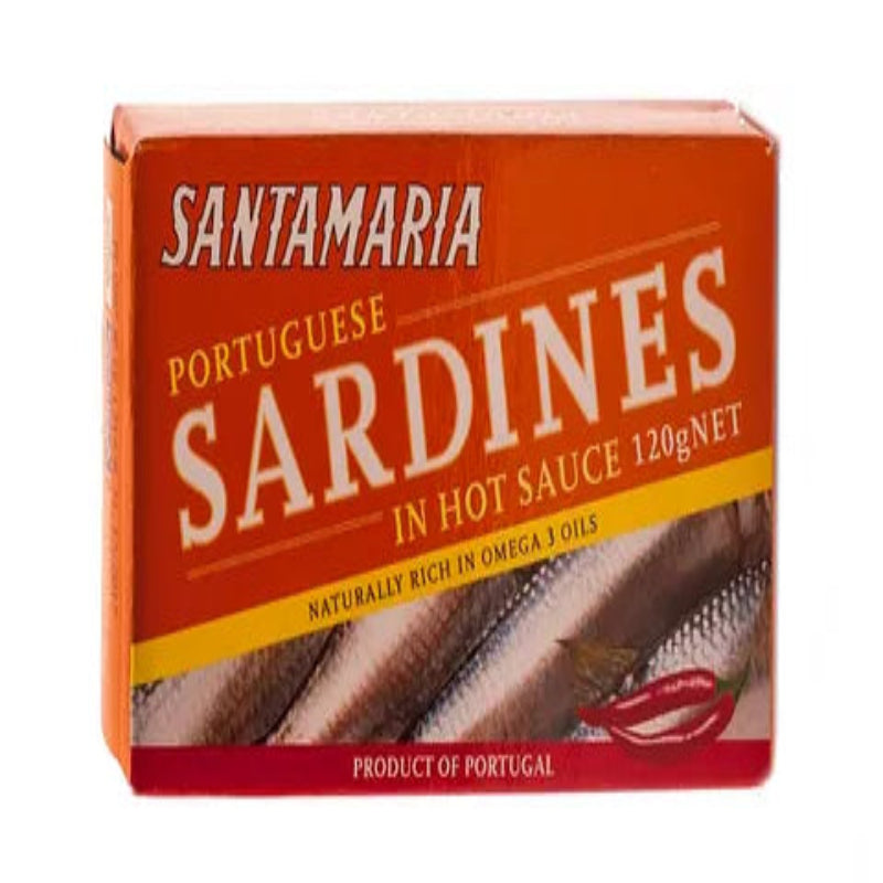 Sardines in Hot Sauce 120g - Santa Maria