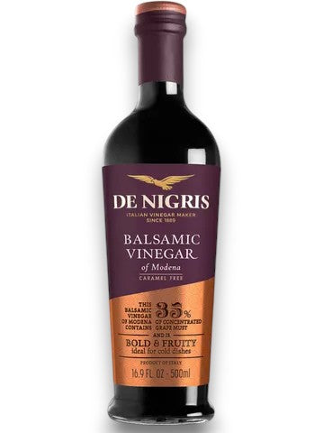 Balsamic Vinegar Bronze 35% Must Zesty 500ml - De Nigris