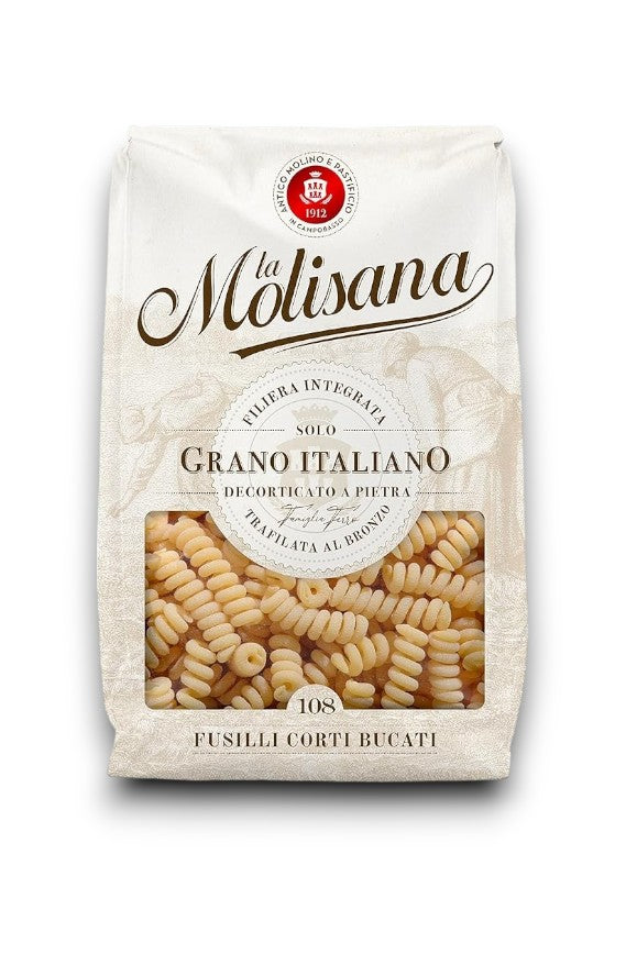 #108 Fusilli Corti Bucati 500gm - La Molisana