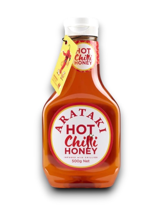 Hot Chilli Honey 500g - Arataki Honey