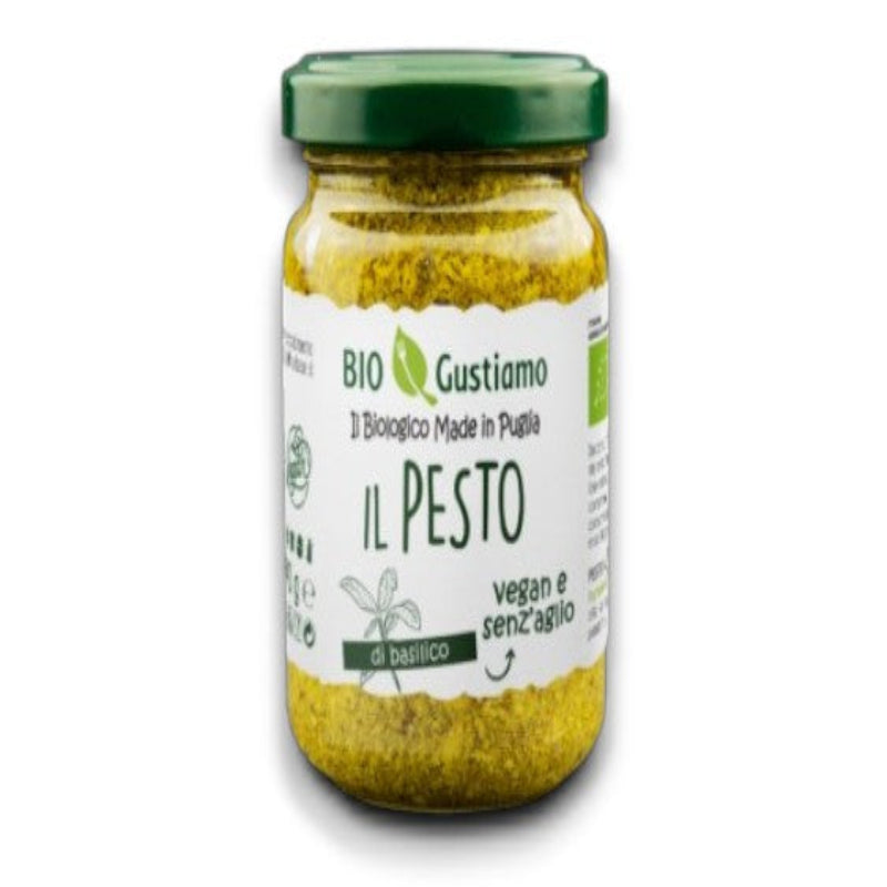 Green Pesto Organic 140g - Bio Gustiamo