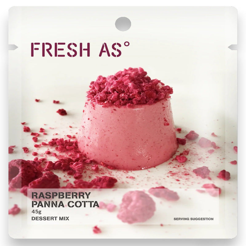 Raspberry Panna Cotta 45g - Fresh As
