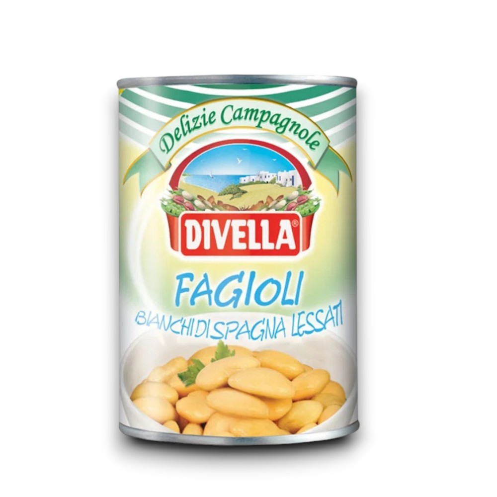 Boiled Butter Beans 400g - Divella