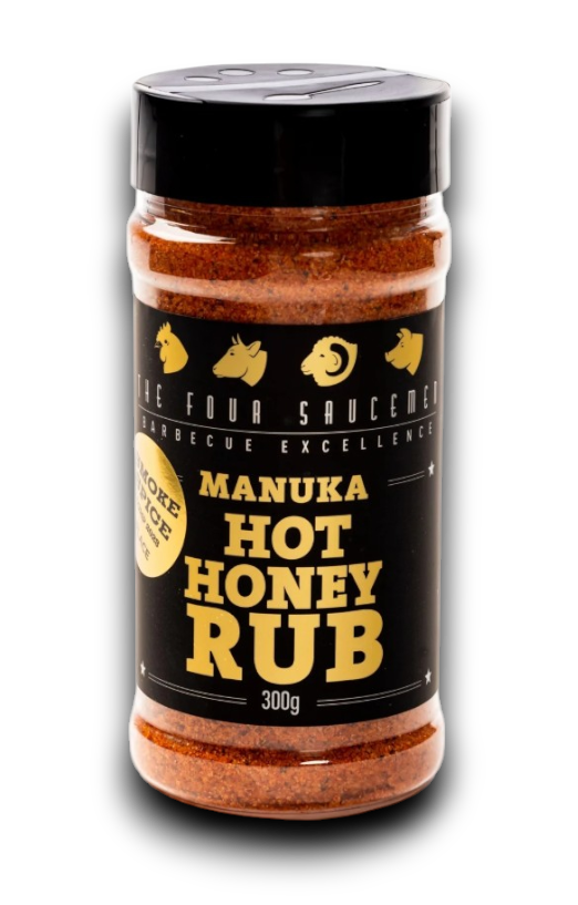 Manuka Hot Honey Rub 300g - The Four Saucemen