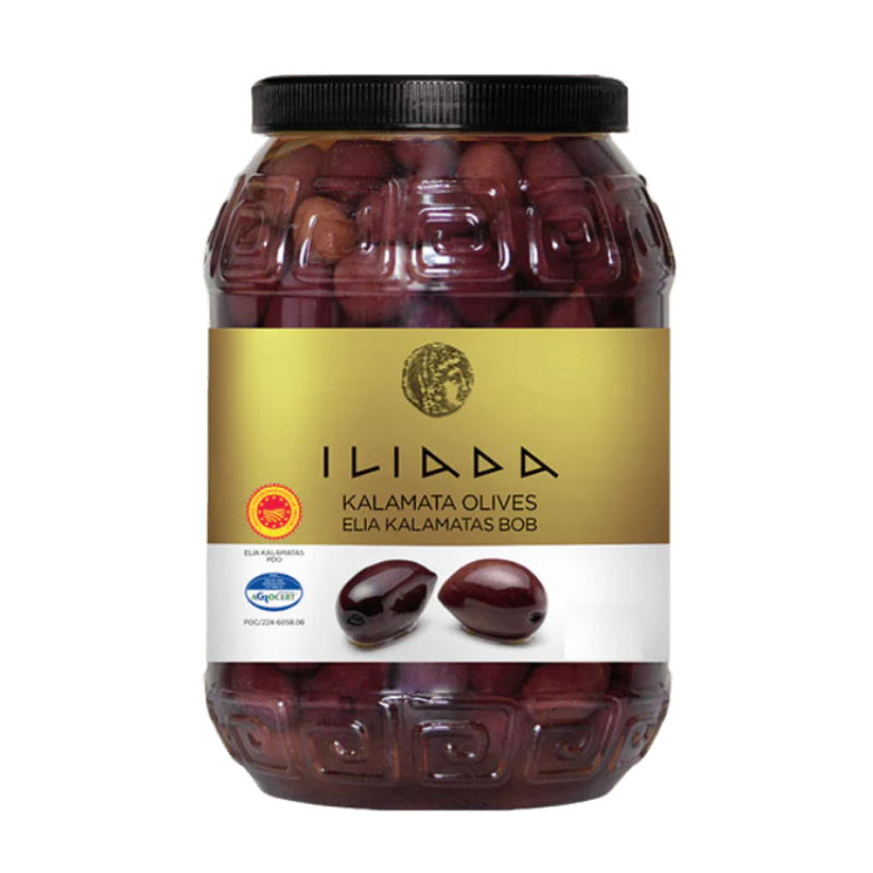 Kalamata Olives Whole 3.1kg - Iliada
