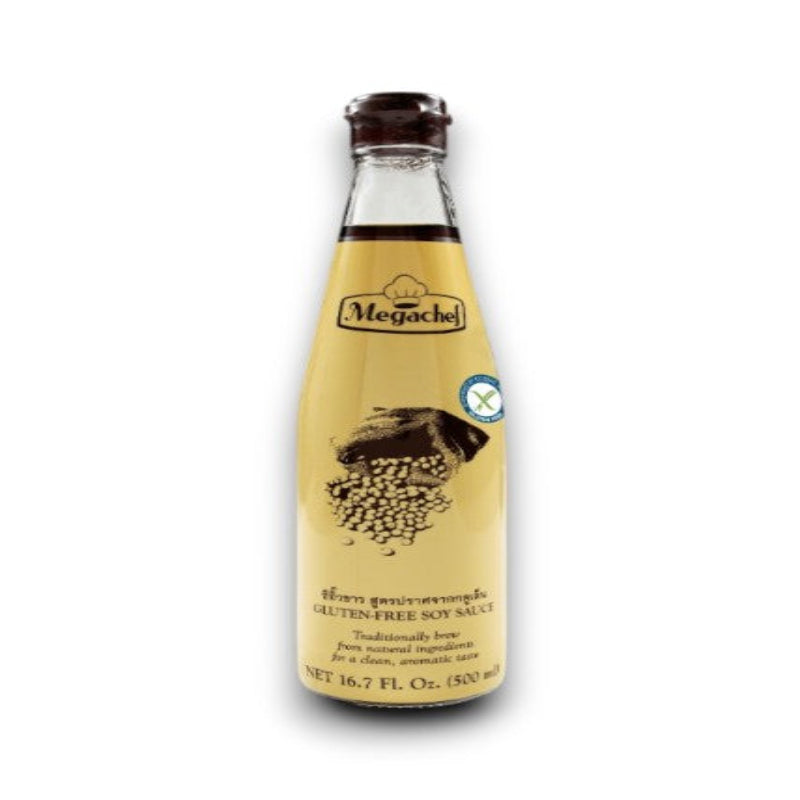 Soy Sauce (Gluten Free) 500ML - Megachef