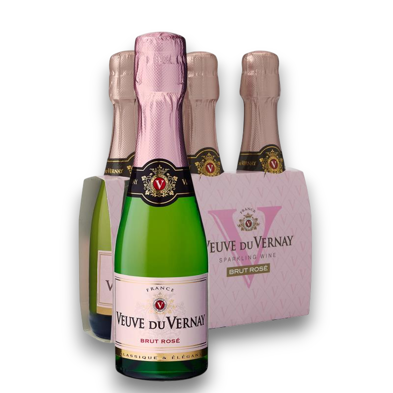 Veuve Du Vernay Brut Rose 3x200ml