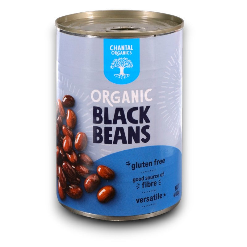 Organic Black Beans 400g - Chantal Organics