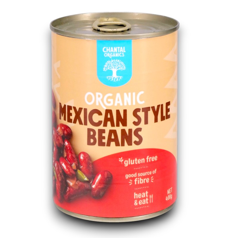 Organic Mexican Style Beans 400g - Chantal Organics