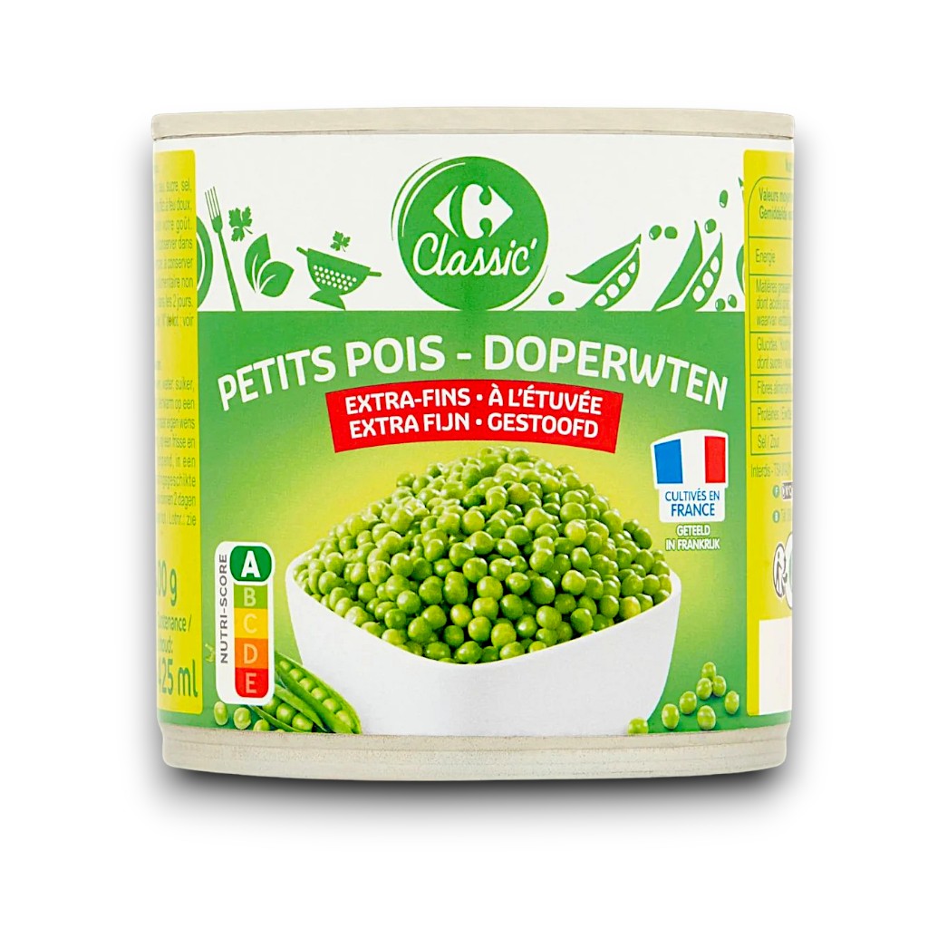 Petits Pois - Doperwten 400g - Classic
