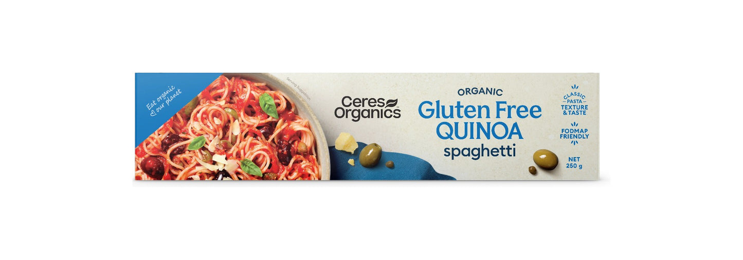 Spaghetti Organic & Gluten Free 250g - Ceres Organics