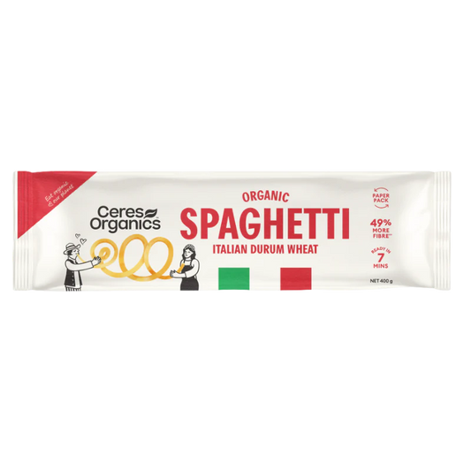 Spaghetti Organic Italian Durum Wheat 400g - Ceres Organics