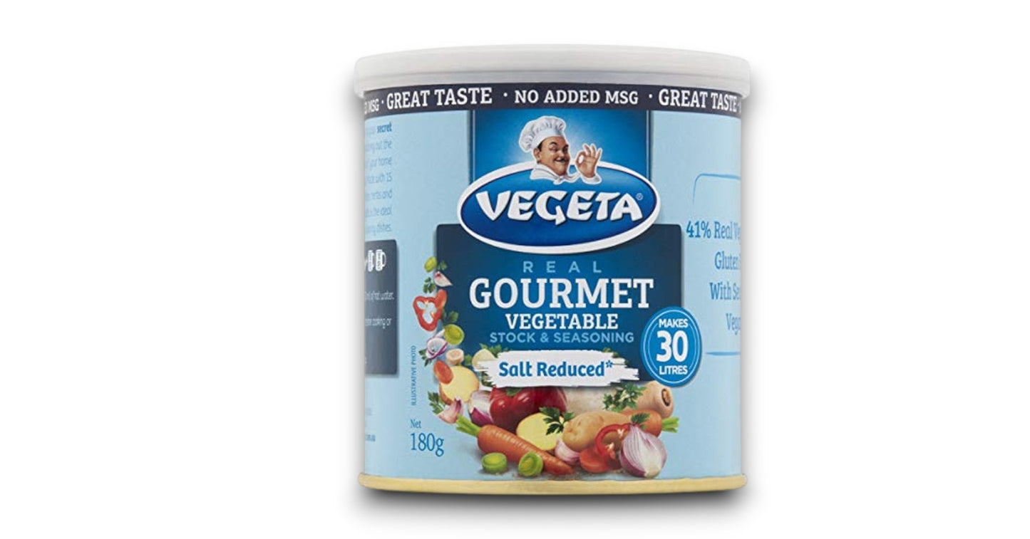Real Gourmet (Salt Reduced) Stock & Seasoning 180g - Vegeta