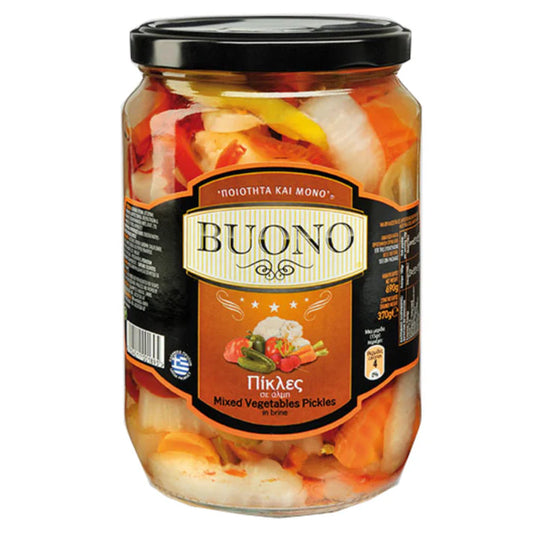 Mixed Vegetables Pickles 690g - Buono