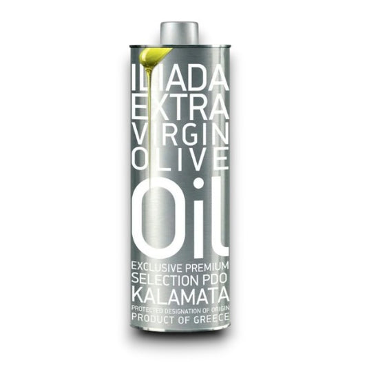 Extra Virgin Olive Oil Kalamata PDO 500ml Tin - ILIADA