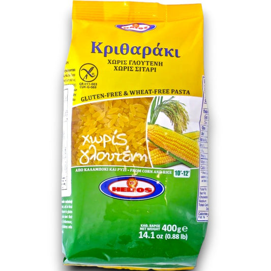Orzo Pasta 400g (Gluten Free) - Helios
