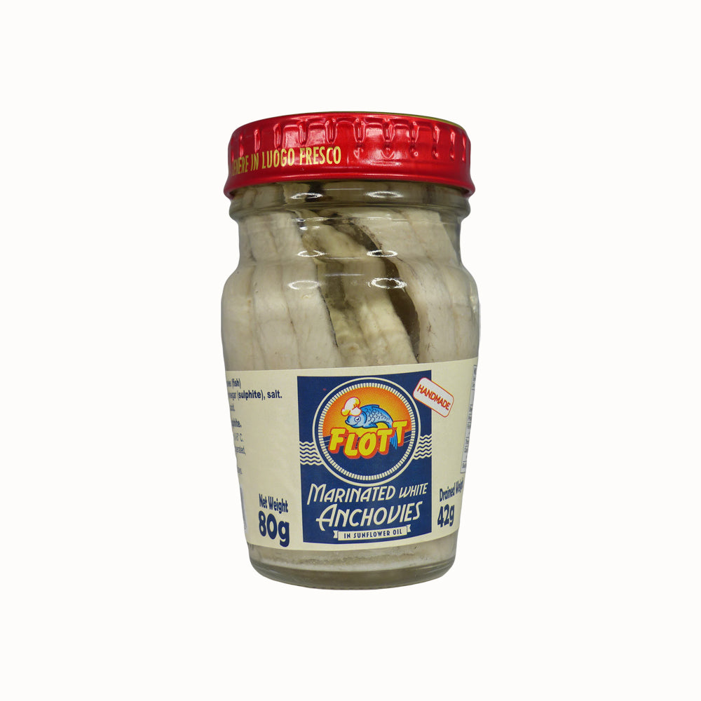 Anchovy Fillet WHITE 80g-Flott