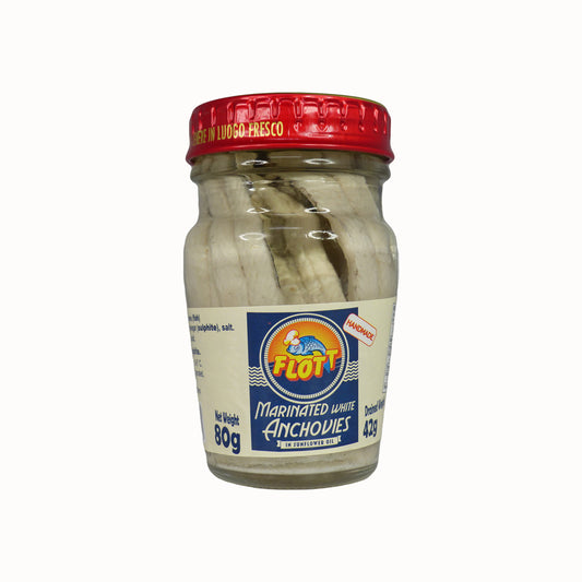 Anchovy Fillet WHITE 80g-Flott