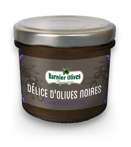 Black Olives Spread 100g - Barnier Olives