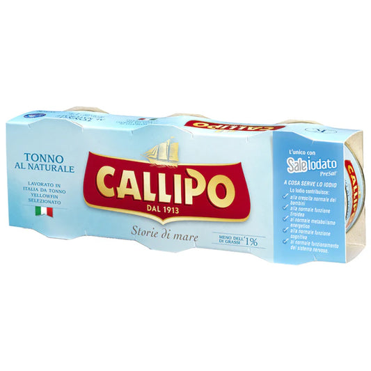 Tuna in Sea Water 240g(3x80g) - Callipo