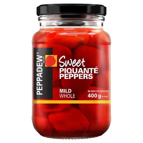 Sweet Piquante Peppers Mild 400g - Peppadew