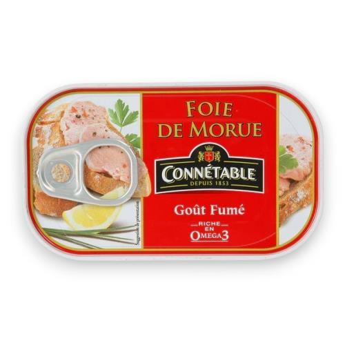 Smoked Cod Liver 121g - Connetable