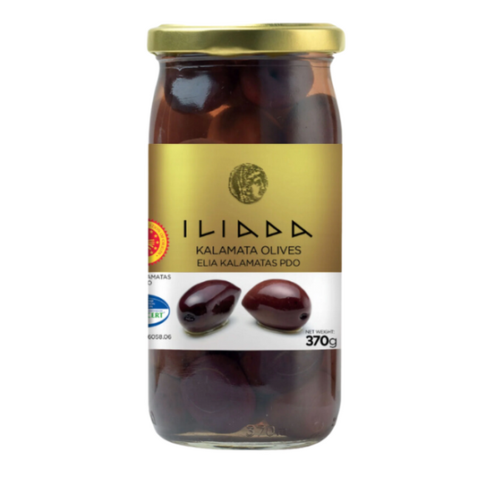 Kalamata Olives Whole 370g - Iliada