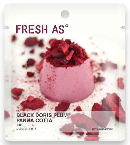 Black Doris Plum Panna Cotta 45g - Fresh As