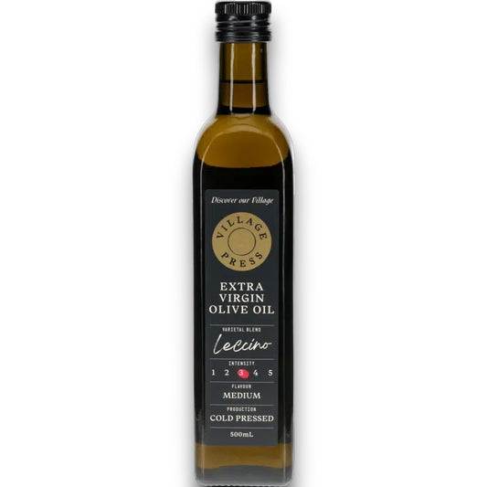 Extra Virgin Olive Oil Leccino (Cold Press) 500ml - Village Press
