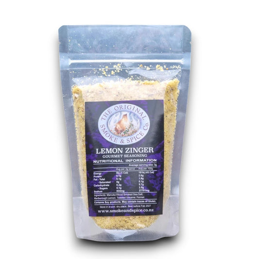 Lemon Zinger Gourmet Seasoning 300g (Smoke & Spice Co.)