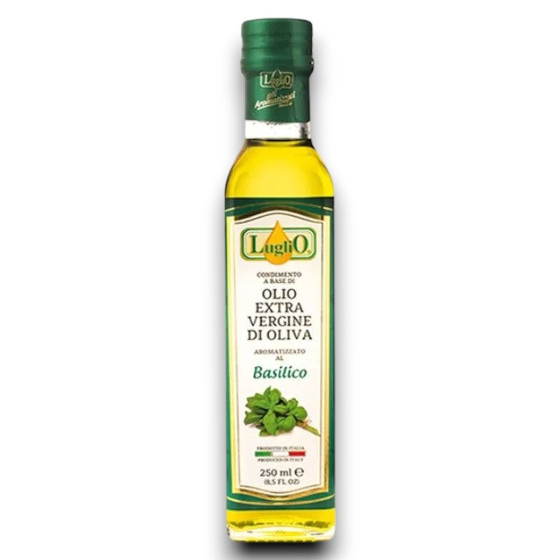 Basil Infused Extra Virgin Olive Oil 250ML - Luglio