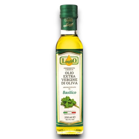 Basil Infused Extra Virgin Olive Oil 250ML - Luglio